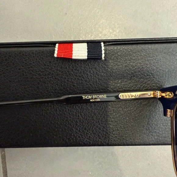 THOM BROWNE ACETATE AND TITANIUM SUNGLASSES - Picture 5 of 6